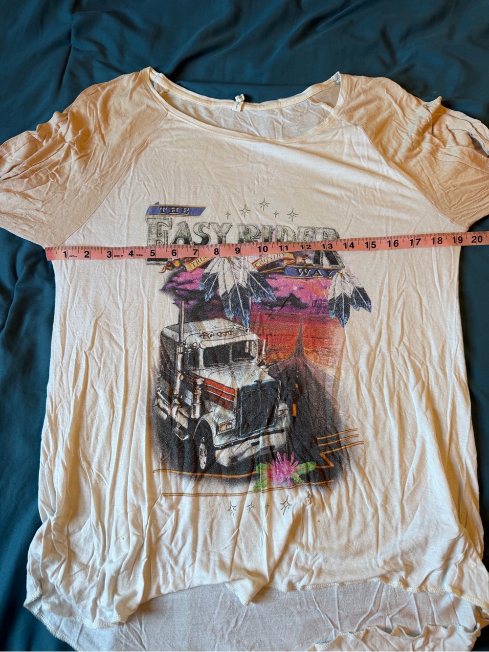 Spell Easy Rider Raglan - Picture 14 of 16